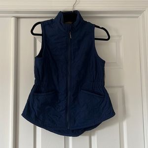 NWT Quilted Blue Vest